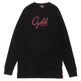 【Acapulco Gold/アカプルコゴールド】ロングスリーブ Tシャツ長袖 ロンT/PINK L/STEE