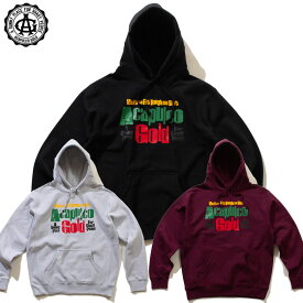 【Acapulco Gold/アカプルコゴールド】プルオーバーパーカー/ONE-NINE-NINE-SEVEN PULLOVER HOODED SWEATSHIRT AG FW22-11｜パーカー フード フーディー ストリート スケーター メンズ ファッション カジュアル