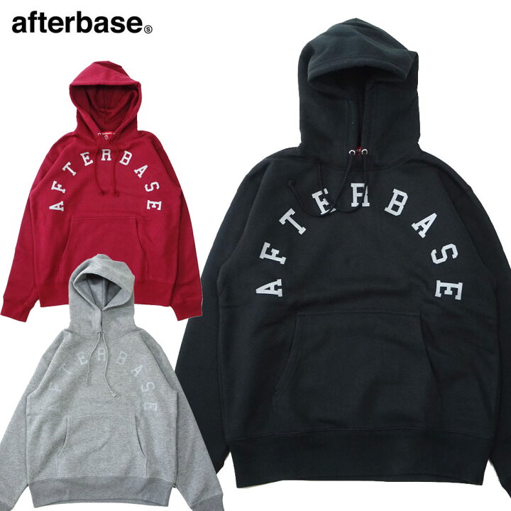 楽天市場】【afterbase/アフターベース】アーチロゴ プルオーバー 