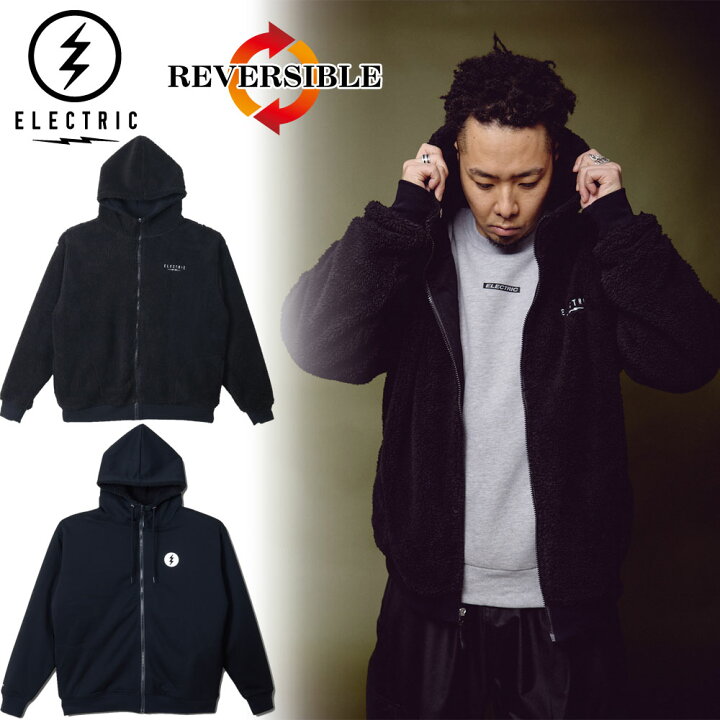 楽天市場】【ELECTRIC /エレクトリック】リバーシブル ジップアップ 