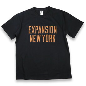 【EXPANSION NY/エクスパンション ニューヨーク】Tシャツ 半袖/PARAGON T-SHIRT｜アップリケ ロゴ ストリート スケーター ニューヨーク ブランド インポート