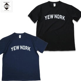 【EXPANSION NY/エクスパンション ニューヨーク】Tシャツ 半袖/YEW NORK T-SHIRT｜アップリケ ロゴ ストリート スケーター ニューヨーク ブランド インポート