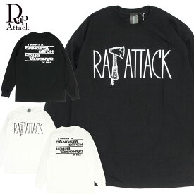 【Rap Attack/ラップアタック】 長袖 Tシャツ ロンT ロングスリーブ/Gangsta Bitch L/S Tee RASP21-LT003