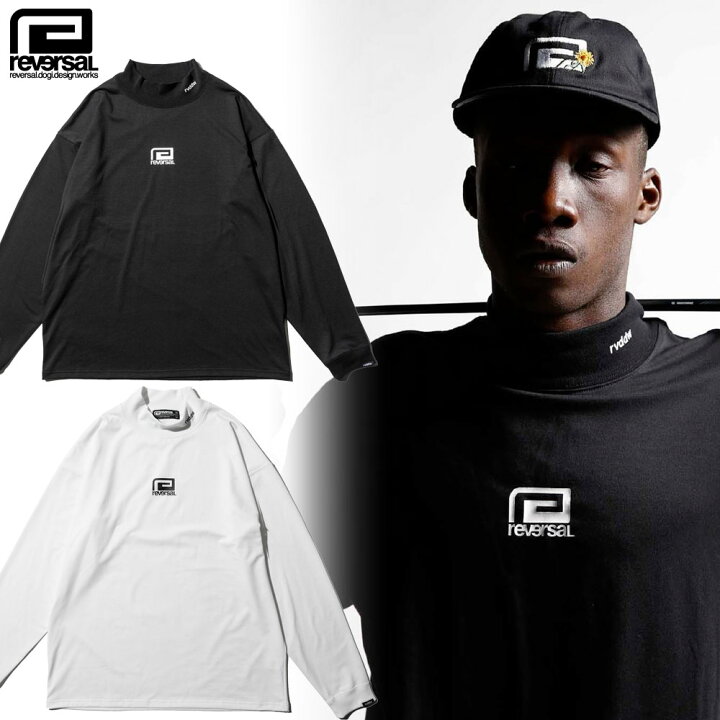 楽天市場】【reversal/リバーサル】モックネック Tシャツ 長袖 
