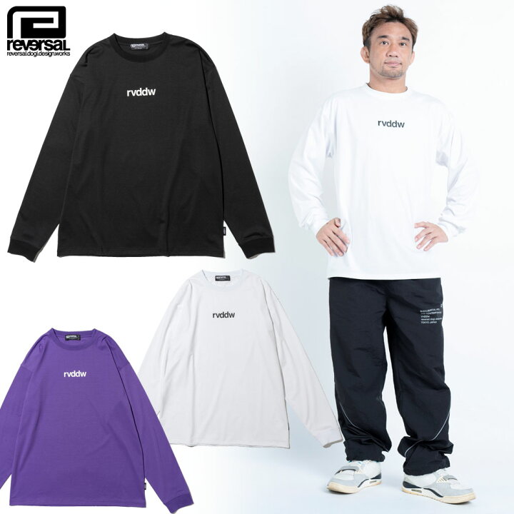 楽天市場】【reversal/リバーサル】Tシャツ 長袖 オーバーサイズ ロンT 