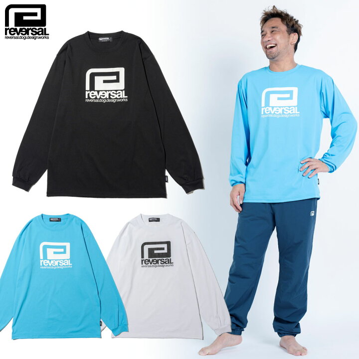 楽天市場】【reversal/リバーサル】Tシャツ 長袖 ストレッチ オーバー 