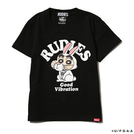 【RUDIE'S/ルーディーズ】ルーディーズ×クレヨンしんちゃん キッズ ラビット コラボ Tシャツ 半袖/RUDIE'SxCRAYON SHINCHAN KIDS RABBIT TEE 86231｜ストリート スケーター 子供服 ファッション