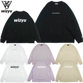 【WIZ YU/ウィズユー】長袖Tシャツ ロンT ビッグシルエット/SPINOFF SILHOUETTE BIGL/S T-SHIRT｜ストリート スケーター メンズ レディース ファッション