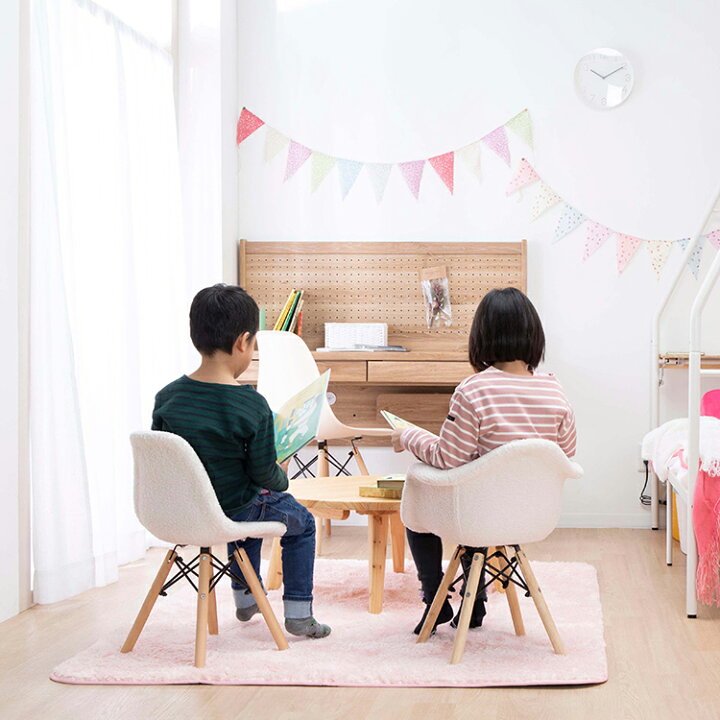 楽天市場】キッズ イームズチェア 1脚 ダイニングチェア 完成品 