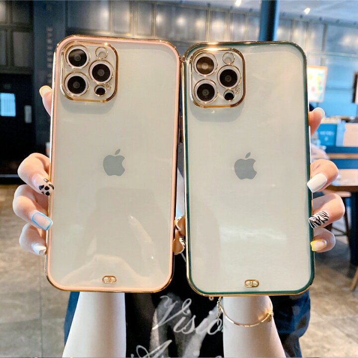 楽天市場】ゴールドバンパー TPU ケース かわいい 衝撃吸収 iPhone 