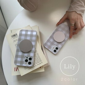 【Lily】スマホスタンドミラー スマホスタンド ミラー 3M 52mm くすみカラー 大人女子 メイク直し 鏡 ニュアンスカラー ミラー かわいい シンプル ※スマホケースは付属しておりません