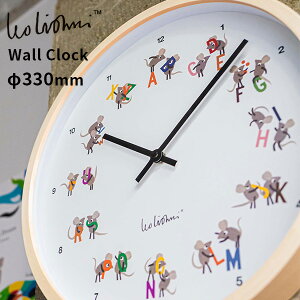 LEO LIONNI Wall Clock Letters ���I�E���I�j �E�H�[���N���b�N ���^�[ �|�����v ���a300mm/�j�V�J�� �y�������� �|�C���g10�{�z�yp0409�z