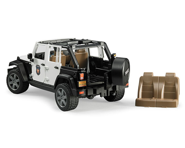 楽天市場】【300円OFFクーポン】bruder Jeep パトカー フィギュア付き  