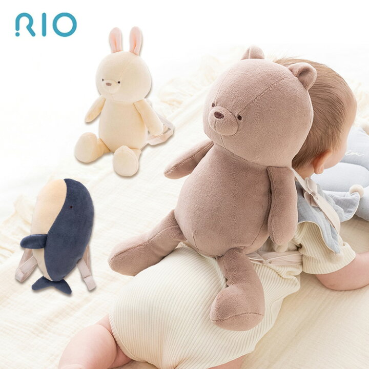 楽天市場】RIO ぬいぐるみリュック ベビーアニマルリュック (うさぎ 