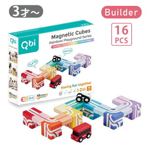 QBI Rainbow Playground Series -Builder- C{[BASIC Builder 16pcs STEAM vO~OIvl n  [ 3 3   N} J[  H Zbg S ct ۈ牀y
