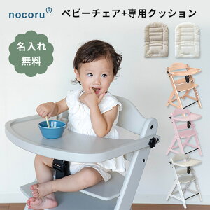 【5%OFFクーポン】【レビュー特典つき!】【名入れ無料】ノコル ベビーチェア+専用クッション nocoru 名入れ 1年保証 6ヵ月〜大人 椅子 テーブル付 田中家具 ベビーチェア本体 学習チェア 高さ