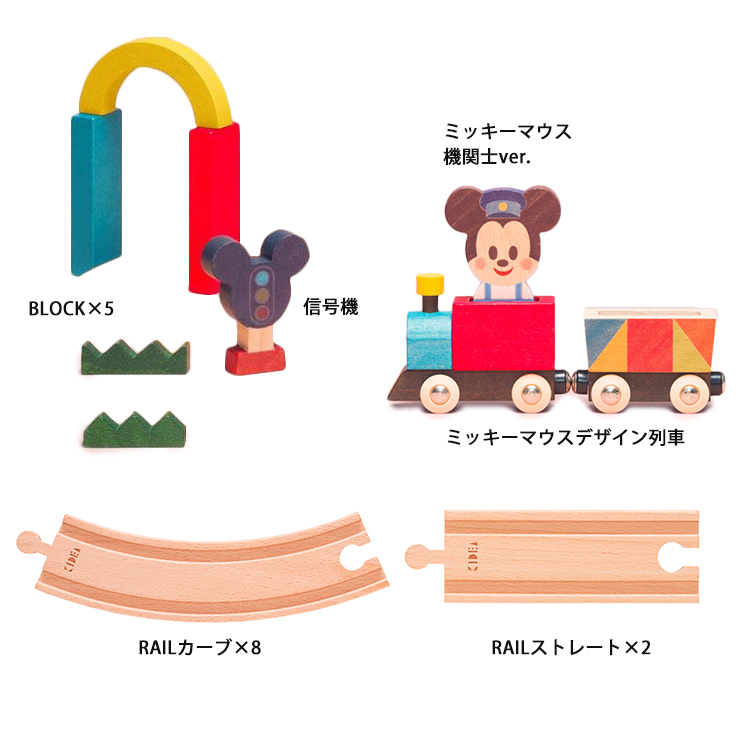 ディズニー キディア Disney | KIDEA TRAIN＆RAIL ミッキーマウス