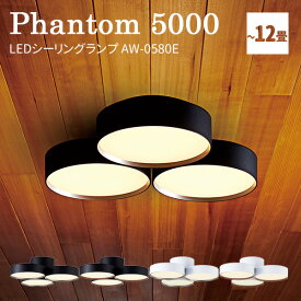 ファントム 5000 LEDシーリングランプ AW-0580E ～約12畳用 phantom/ART WORK STUDIO【送料無料】【海外×】【代引き不可】【ポイント10倍】【5/31】【ASU】