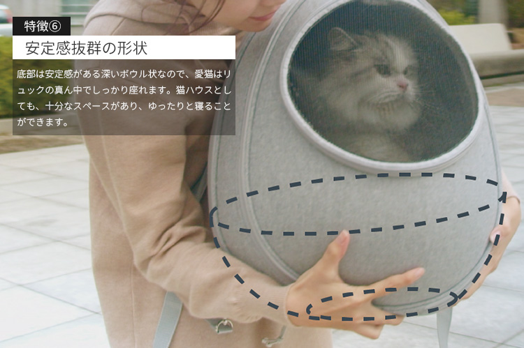 楽天市場】【1000円OFFクーポン対象】EGGY リュック型猫ハウス 