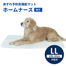 ホームナースPET LL（120×85cm/大型犬） ペット介護用ケアマット 本体単品 床ずれ防止 高機能 シニア犬 老犬 犬用 ペット用 日本製（ASYB）【送料無料】【海外×】【代引き不可】【ポイント2倍/メーカー直送】【5/7】