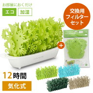 【100円OFFクーポン】 本体・交換フィルターセット ミクニ ミスティガーデン 2nd｜自然気化式 小型加湿器…