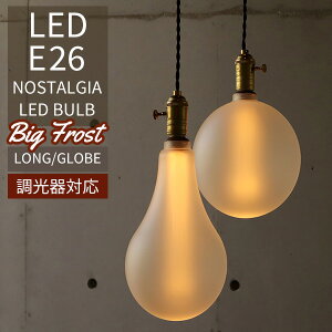 Ή NOSTALGIA mX^WA rbO tXg BIG NORMAL GLOBE GW\ouLED E26 FROST m[} O[u LED Bulbyzy|Cg10{zy10/3z
