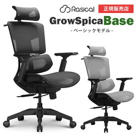 【4000円OFFクーポン】GrowSpica Base グロウスピカ ベース｜姿勢を保つ超集中ワークチェア ワーキングチェア ラシカル オフィスチェア 人間工学デザイン 多機能 リクライニング 猫背【送料無料】【海外×】【代引き不可】【メーカー直送】