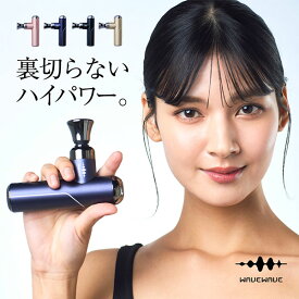 WAVEWAVE FASCIAL RELEASE GUN LITTLE 筋膜リリースガン フェイシャルリリースガン リトル wave2301 軽量 ミニ ハンディガン（HSOK）【送料無料】【海外×】【ポイント10倍】【5/28】【ASU】