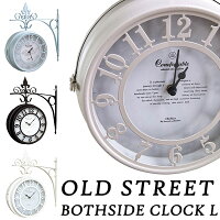 OLD　STREET　BOTHSIDE　CLOCK　L　オールド　ストリート　ボスサイド　クロック　掛け時計／スパイス（SPICE）