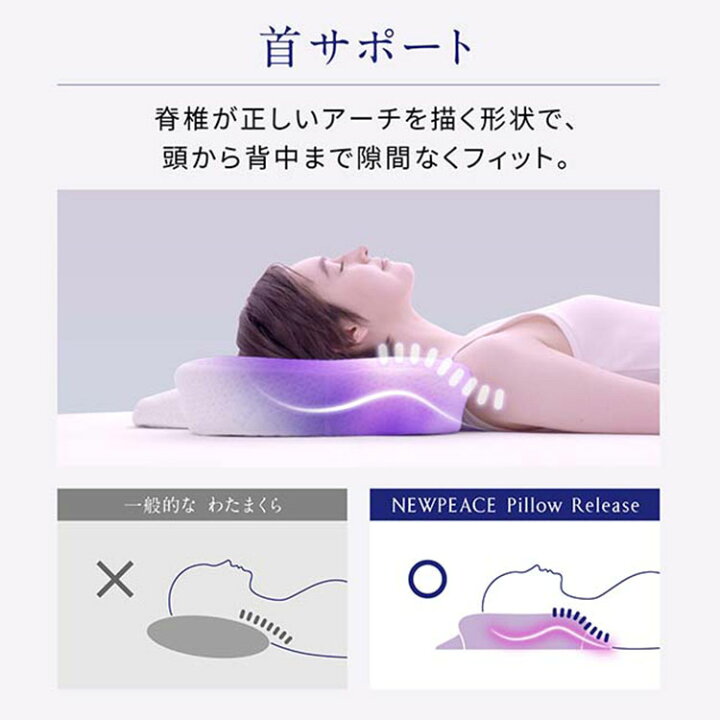 楽天市場】【特典付：アイマスク】NEWPEACE Pillow Release ニュー  
