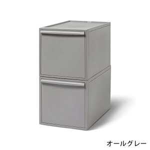 【レビュー特典付】ライクイット クローゼットシステム 引出し(L) 2個組 CS-D3 2P like-it 収納ケース 引き出しL 3個セット 衣装ケース 押入れ 収納ボックス 奥行50 1段 棚【送料無料】【海外×】【