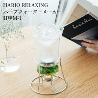 【300円OFFクーポン】HARIO RELAXING ハーブウォーターメーカー HWM-1 芳香蒸留器 ハーブ 香り ハリオ リ…
