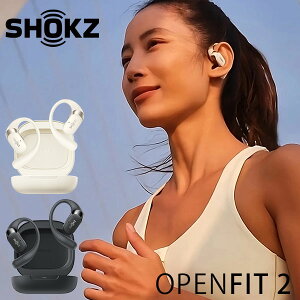 SHOKZ Openfit2 VbNX I[vtBbgc[ SCXCtHb2 I[vC[ ǂȂ IP55h\ mCYLZO 2Nۏ Bluetooth5.4yzyCO×z