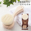 ALTY アルティ 全身美容ブラシ・ミニハンドル 天然ひのき ボディブラシ スキンケアブラシシリーズ【送料無料】【ポイント10倍/在庫有】【3/26】【あす楽】