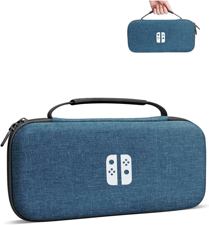 2025年新版モデル】Switch 2 用 ケース+保護フィルム ガラスフィルム 硬度 9H 高密度EVA防水 耐衝撃 ハードシェル スイッチ2 ゲーム カード10枚収納 軽量 全面保護 カバー ポータブル 持ち運び 旅行 アクセサリー (ブラックケース+ 0 - メルカリ Switch2 ケース EVAハードシェル 兼容Switch カードスロット