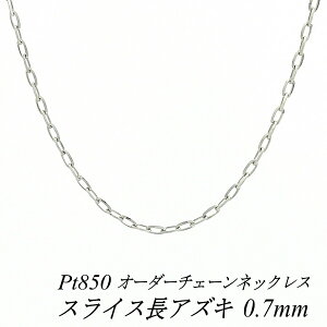 �y4���Ԍ���21%OFF�N�[�|���Z�[��7/4(�y)20���X�^�[�g�z�v���`�i �l�b�N���X Pt850 pt850 �v���`�i850 �X���C�X���A�Y�L�`�F�[�� 0.7mm �����I�ׂ�I�[�_�[�`�F�[�� 40cm�`120cm 45cm 50cm 55cm 60cm 180���Ԃ�