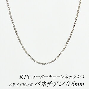 18金 ネックレス チェーン スライドピンの人気商品・通販・価格比較 