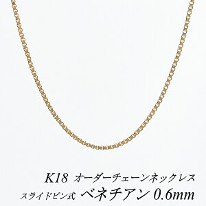 ネックレス ペンダント 18金 チェーン 45cm スライドピン」の人気商品 