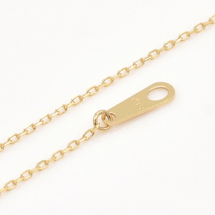 楽天市場】18金 ブレスレット アズキチェーン 0.8mm 18cm ブレスレット 