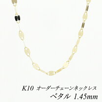 楽天市場】Jouete K10YG ネックレス ペタルチェーンの通販