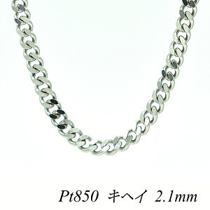 �y4���Ԍ���21%OFF�N�[�|���Z�[��7/4(�y)20���X�^�[�g�z�v���`�i �l�b�N���X Pt850 pt850 �v���`�i850 �약�`�F�[�� 2.1mm 40cm �l�b�N���X �`�F�[�� �`�F�[���̂� �`�F�[������ 2�� ���ւ� �L�w�C 180��