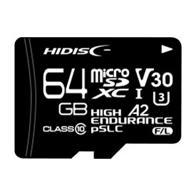 HIDISC 産業向けpSLC microSDXC 64GB メモリーカード HDMCSDXC64GPSLJP3