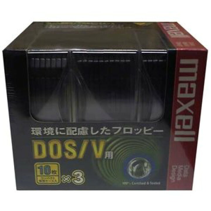 楽天市場】【レアもの！アウトレット】【FD30枚パック！】Maxell3.5型 