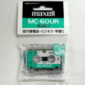 在庫限り☆レアもの☆maxell マイクロカセットテープ ノーマルポジション 60分 1本