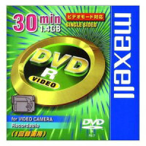 �y���Y���~���i�z�}�N�Z�� �r�f�I�J�����p 8cm DVD-R ���f�B�A 30���^��p 1�� Maxell DR30.1P**