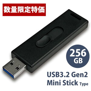 yʌzMiniStick|[^uSSD 256GB USB3.2 Gen2Ή (f[^/^p) MFMSSD256GJP3R [oNi] [ԕis]