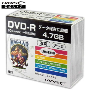 HIDISC f[^pDVD-R fBA XP[X10pbN