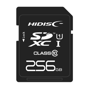 HIDISC SDXCJ[h 256GB CLASS10 UHS-I Ή HDSDX256GCL10UIJP3 [M1/2]