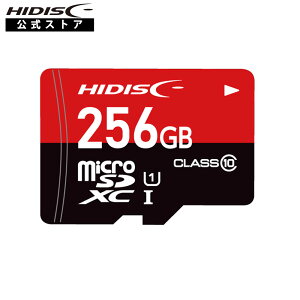 HIDISC Q[~O microSDXCJ[h 256GB CLASS10 UHS-IΉ [J[h HDMCSDX256GSW-WOA