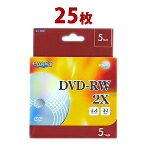[25܂Ƃߔ] ݌Ɍ! MR.DATA 8cm AiO^pDVD-RW 30min/1.4GB 2{ 5×5 [ԕis]